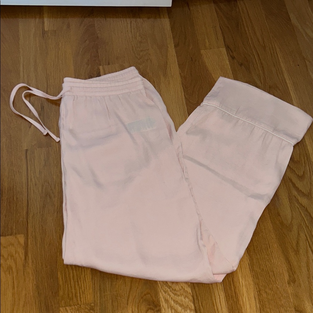 GAP silk-like Pajama Pants - baby pink - NWOT